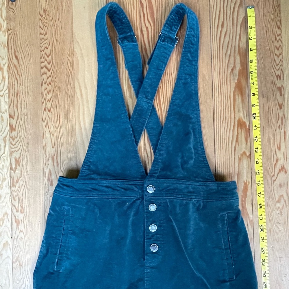 Corduroy overalls dress
